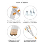 Allzweckleiter 3-teilig mit Stufen