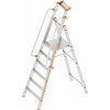 LE TOPIC PLATTFORMLEITER KONISCH 6 STU. (große Plattform 515mm x 420mm)