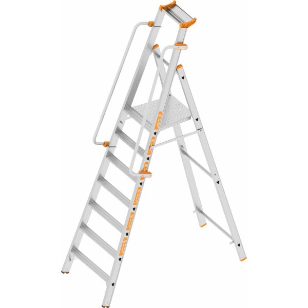 LE TOPIC PLATTFORMLEITER KONISCH 7 STU. (große Plattform 515mm x 420mm)